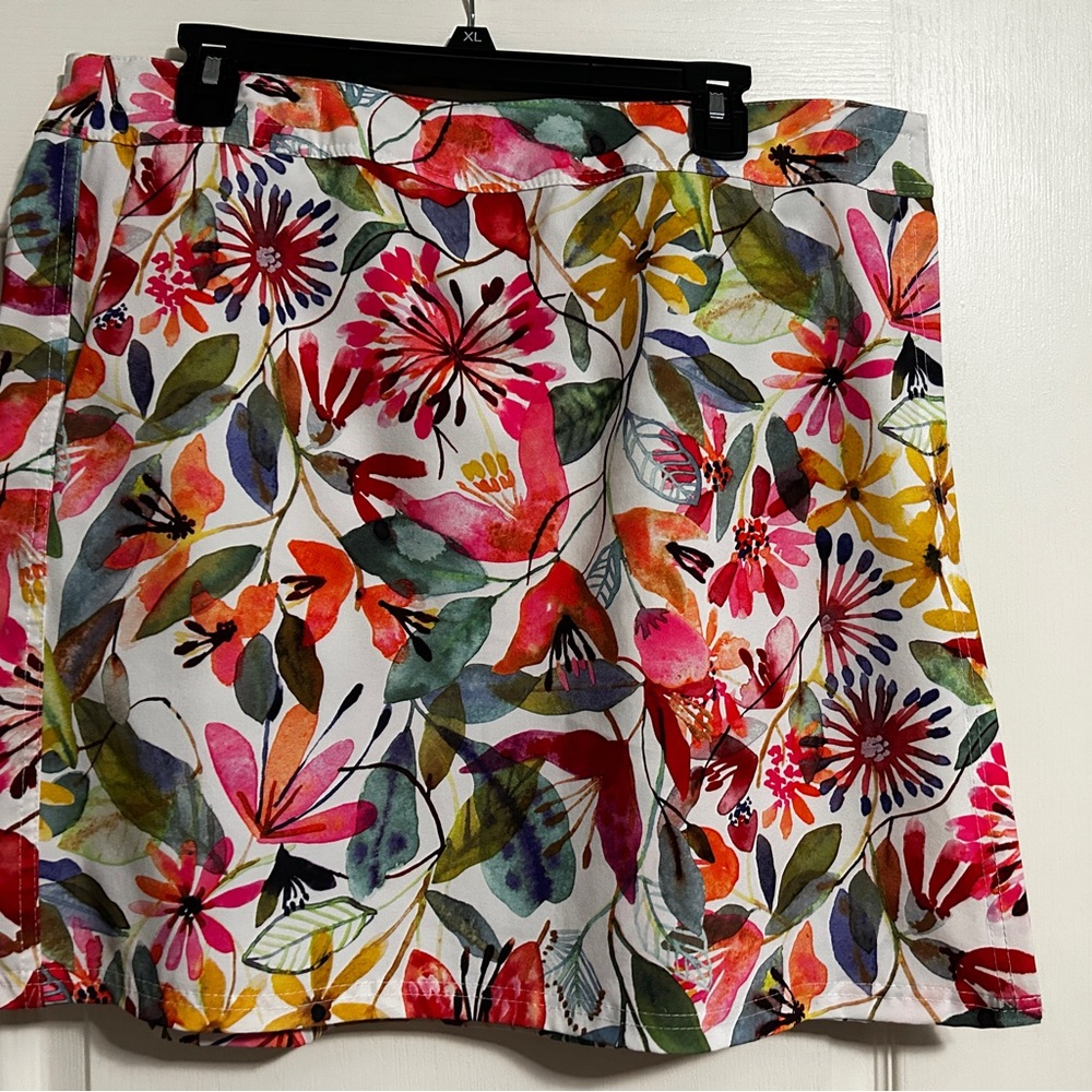 Rip Skirt XL floral pattern